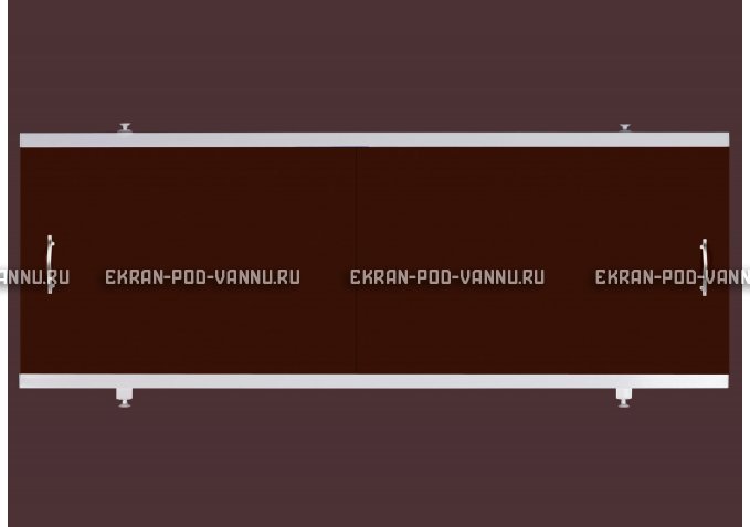 Экран EUROPLEX Универсал шоколад под трубы – купить по цене 6250 руб. в интернет-магазине в городе Астрахань картинка 1