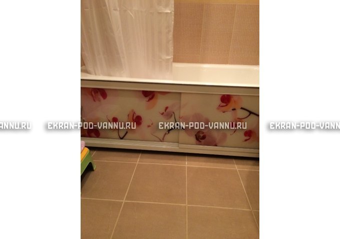 Раздвижной ФОТО экран - Orchid – купить по цене 8500 руб. в интернет-магазине в городе Астрахань картинка 3
