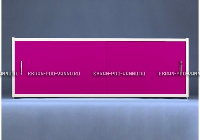 Экран раздвижной EUROPLEX Комфорт фиолетовый – купить по цене 6250 руб. в интернет-магазине в городе Астрахань картинка 1