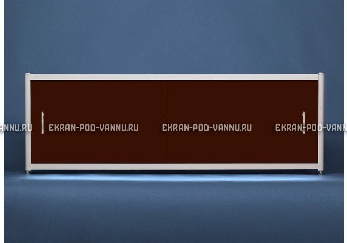 Раздвижной экран EUROPLEX Комфорт шоколад – купить по цене 6750 руб. в интернет-магазине в городе Астрахань картинка 1