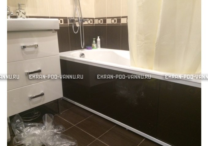 Раздвижной экран EUROPLEX Комфорт шоколад – купить по цене 6750 руб. в интернет-магазине в городе Астрахань картинка 3
