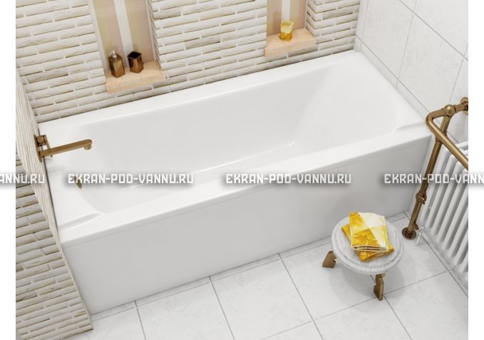 Акриловая ванна Relisan Loara 180x80 – купить по цене 23580 руб. в интернет-магазине в городе Астрахань картинка 1