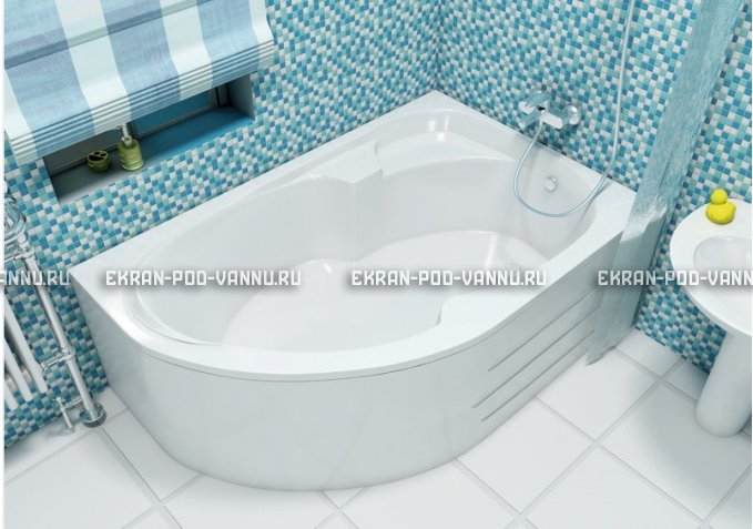Акриловая ванна Relisan Sofi 170x105 – купить по цене 23480 руб. в интернет-магазине в городе Астрахань картинка 1