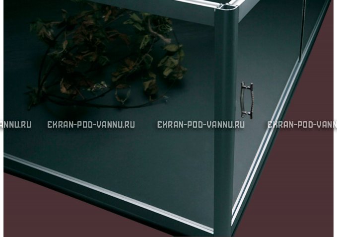 Зеркальный экран угловой EUROPLEX Комфорт – купить по цене 9900 руб. в интернет-магазине в городе Астрахань картинка 2