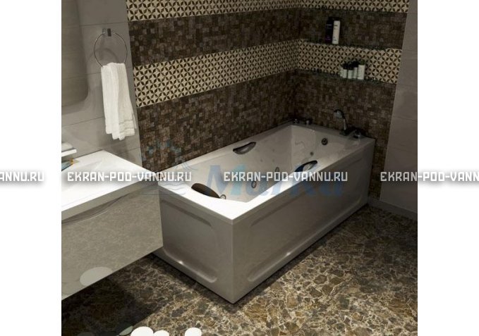 Акриловая ванна 1MarKa Agora 170x75 – купить по цене 13330 руб. в интернет-магазине в городе Астрахань картинка 5