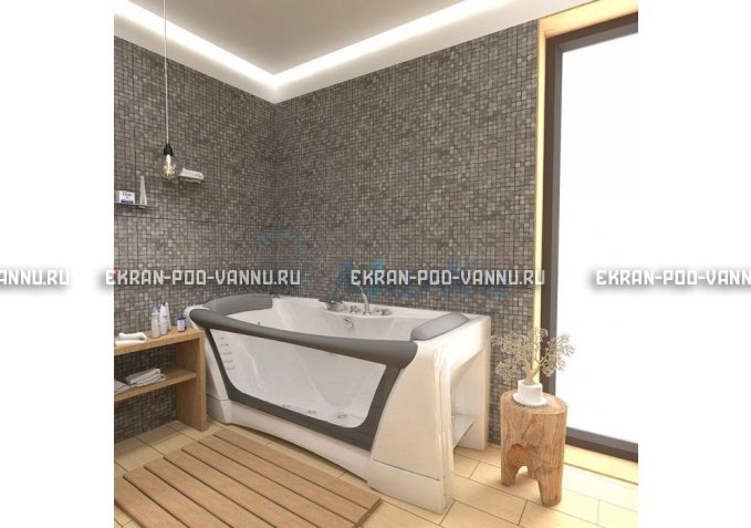 Прозрачная ванна 1MarKa Dolce Vita 180x80 – купить по цене 43200 руб. в интернет-магазине в городе Астрахань картинка 6
