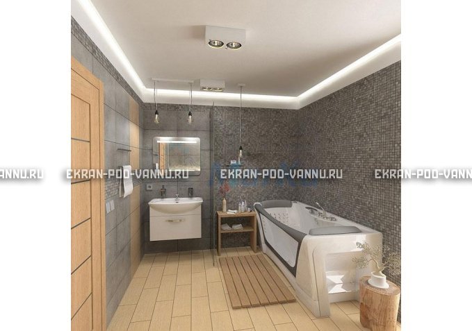 Прозрачная ванна 1MarKa Dolce Vita 180x80 – купить по цене 43200 руб. в интернет-магазине в городе Астрахань картинка 7