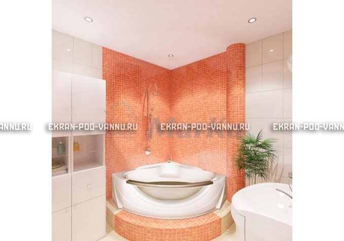 Акриловая ванна 1MarKa Grand Luxe 155х155 – купить по цене 39827 руб. в интернет-магазине в городе Астрахань картинка 4