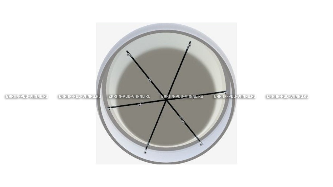 Акриловая ванна 1MarKa Omega 180x180  – купить по цене 42450 руб. в интернет-магазине в городе Астрахань картинка 12