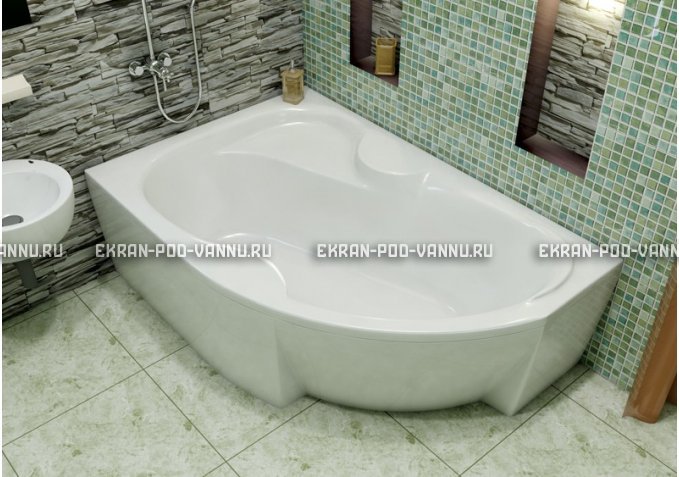 Акриловая ванна Vayer Azalia 160x105 – купить по цене 28220 руб. в интернет-магазине в городе Астрахань картинка 1