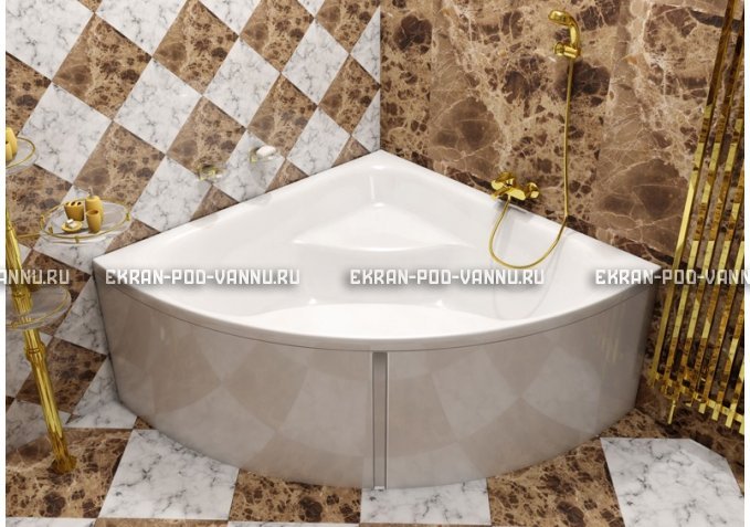 Акриловая ванна Vayer Persefona 140x140 – купить по цене 25230 руб. в интернет-магазине в городе Астрахань картинка 1