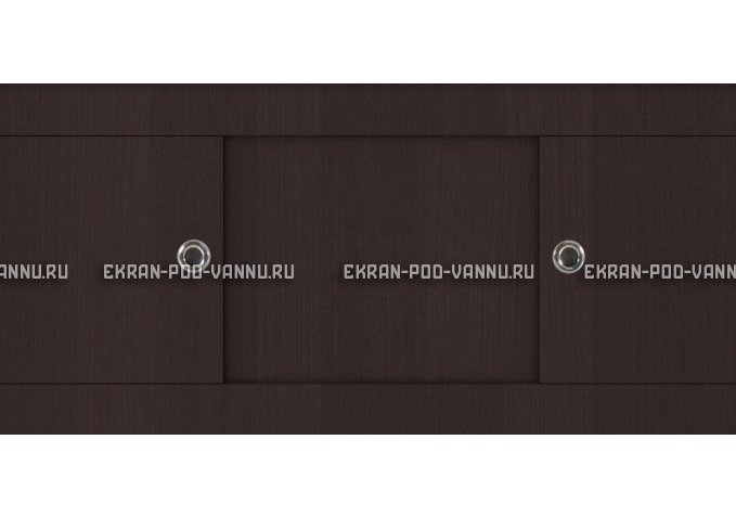 Экран под ванну купе VOD-OK 1500 венге – купить по цене 5390 руб. в интернет-магазине в городе Астрахань картинка 2