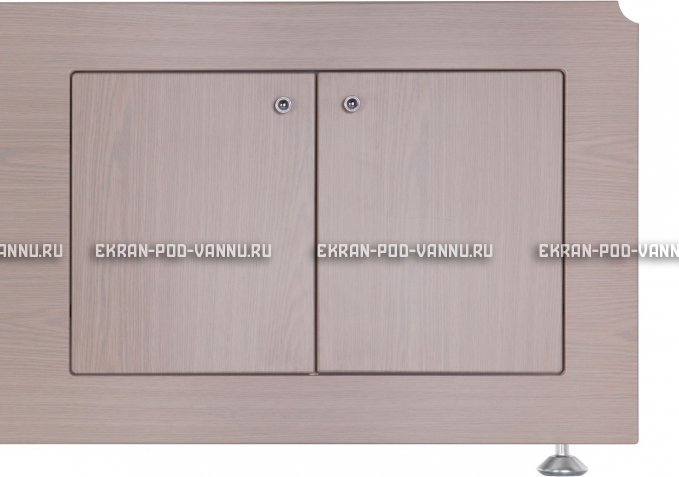 Экран VOD-OK Олимп 150 распашной - Дуб – купить по цене 5230 руб. в интернет-магазине в городе Астрахань картинка 2