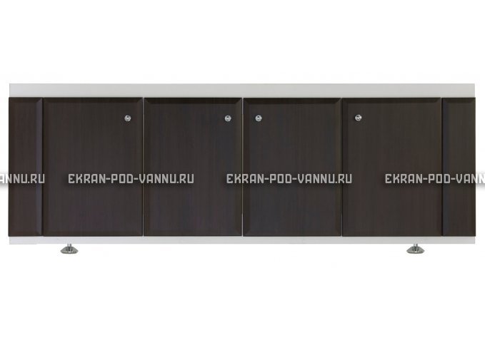 Экран распашной МДФ 150 - Венге – купить по цене 3170 руб. в интернет-магазине в городе Астрахань картинка 2