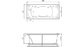 Акриловая ванна Relisan Loara 180x80 – купить по цене 23580 руб. в интернет-магазине в городе Астрахань картинка 8