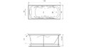 Акриловая ванна Relisan Marina 170x75 – купить по цене 15725 руб. в интернет-магазине в городе Астрахань картинка 17