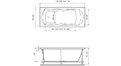 Акриловая ванна Relisan Tamiza 170x70 – купить по цене 18750 руб. в интернет-магазине в городе Астрахань картинка 17