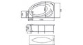 Акриловая ванна 1MarKa Julianna 170x100 – купить по цене 21320 руб. в интернет-магазине в городе Астрахань картинка 13