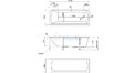 Акриловая ванна 1MarKa Modern 160x70 – купить по цене 9410 руб. в интернет-магазине в городе Астрахань картинка 21