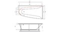 Акриловая ванна Vayer Boomerang 180x100 – купить по цене 53030 руб. в интернет-магазине в городе Астрахань картинка 18