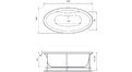 Акриловая ванна Vayer Beta 194x100 – купить по цене 56340 руб. в интернет-магазине в городе Астрахань картинка 17
